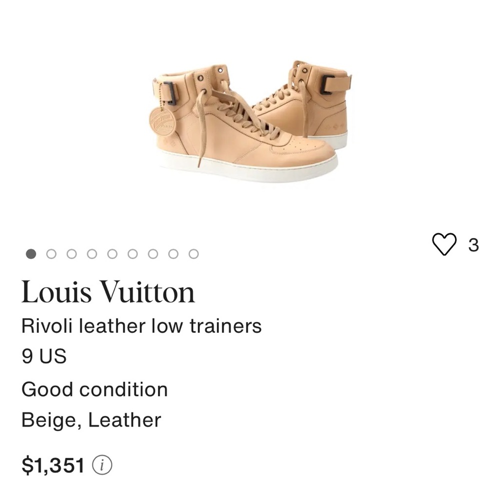 100% authentic Louis Vuitton sneakers